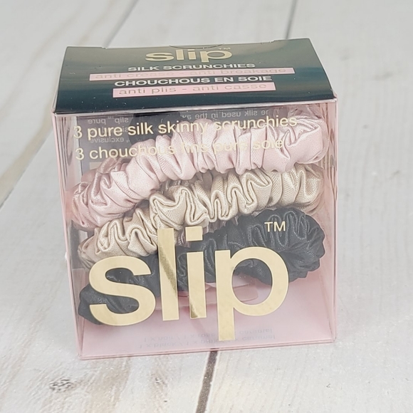 slip Accessories - Slip Skinny Scrunchies Pure Silk Hair Ties